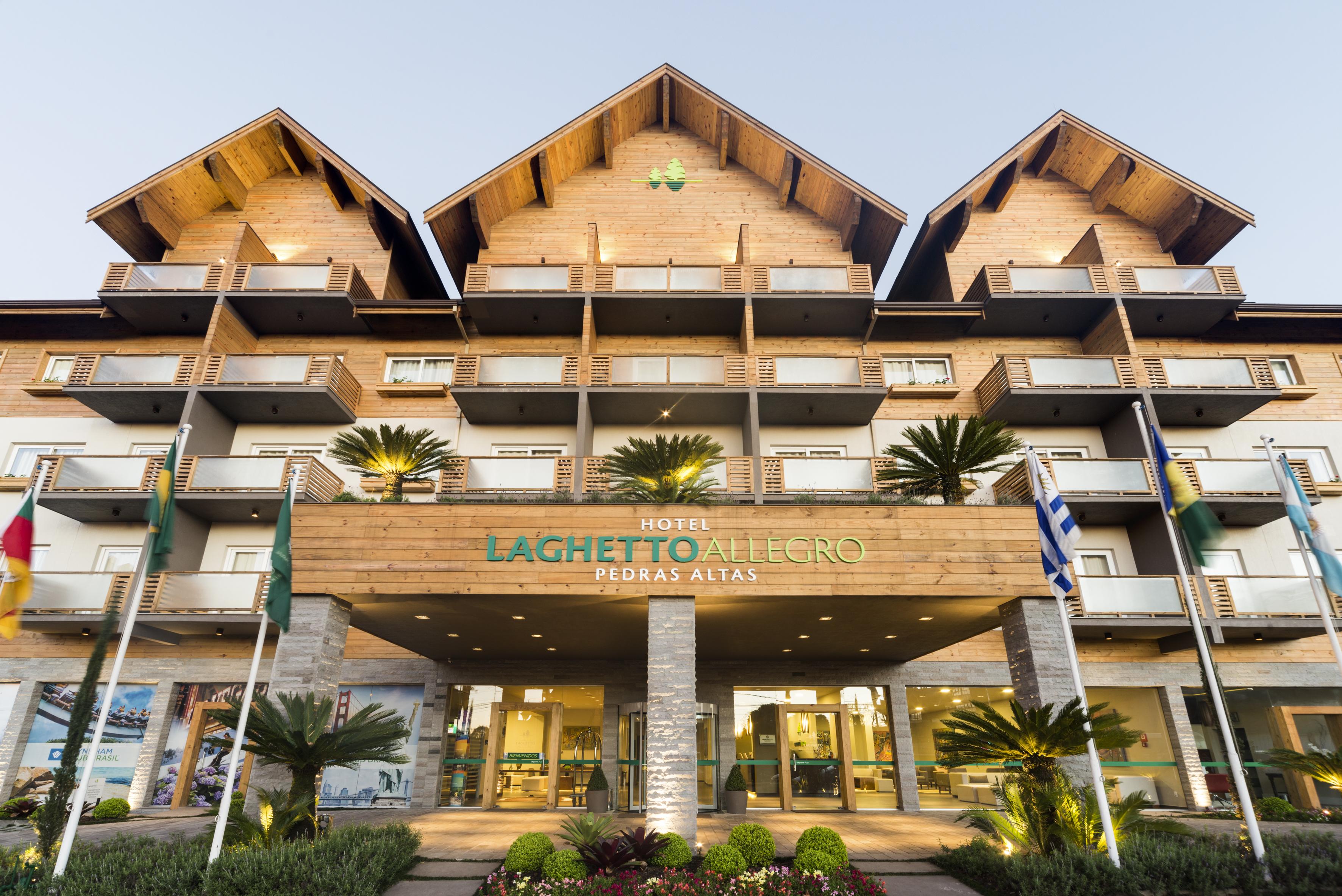Hotel Laghetto Pedras Altas Gramado Bagian luar foto